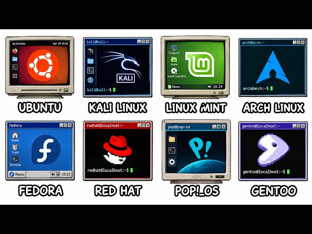 Every Linux Distro Simply Explained in 12 Minutes!