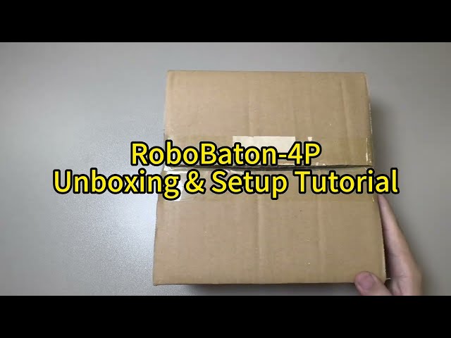 RoboBaton-4P Unboxing & Setup Tutorial | Step-by-Step Quick Start Guide