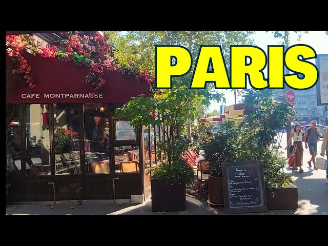 Paris, France 🇨🇵 : Montparnasse neighborhood walk