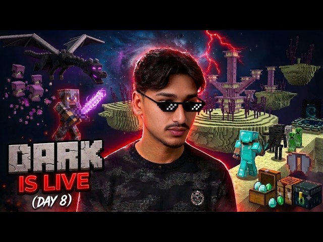 Day-7 of Minecraft live Survival with viewers
