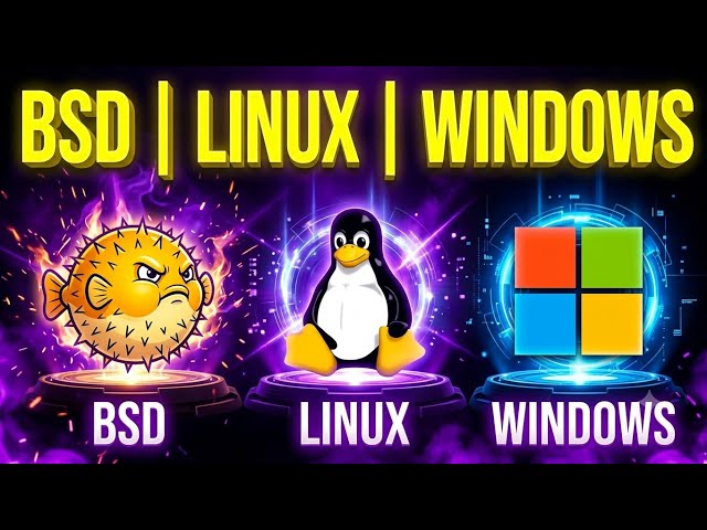 Windows, Linux, or BSD? Which Operating System Is Really Right for You?