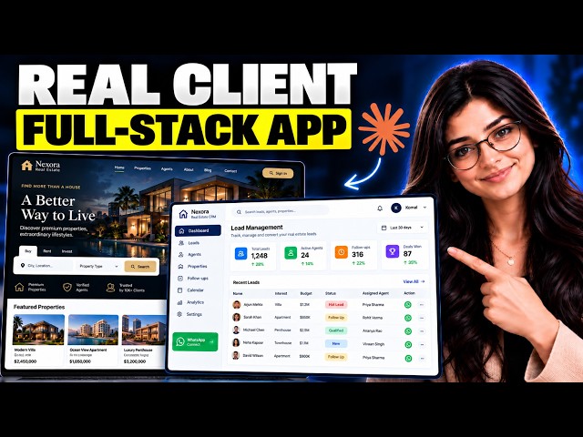 Find REAL Clients with Claude AI & Build + SELL FULL-STACK Web Apps | Admin Panel + Database + Login