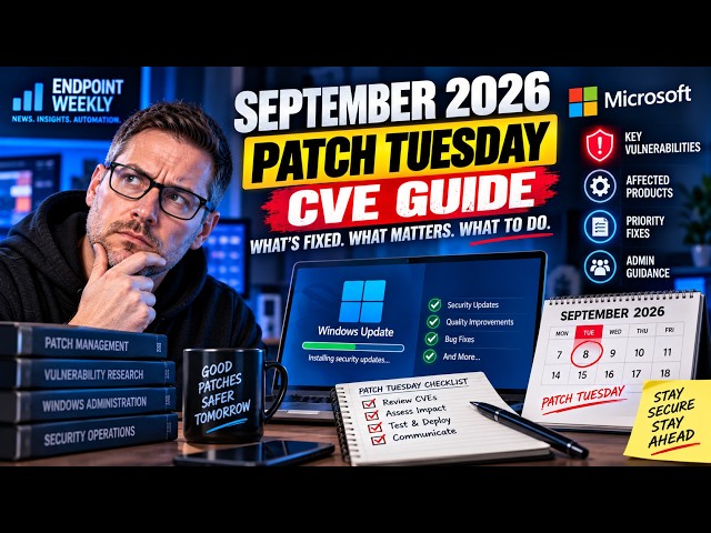 Zero Trust & September 2026 Patch Tuesday: What IT Admins Need to Know