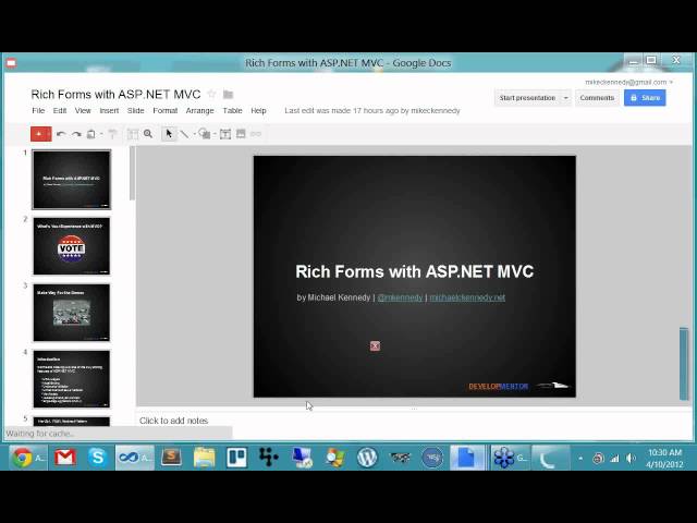 Building Rich Input Forms in ASP.NET MVC
