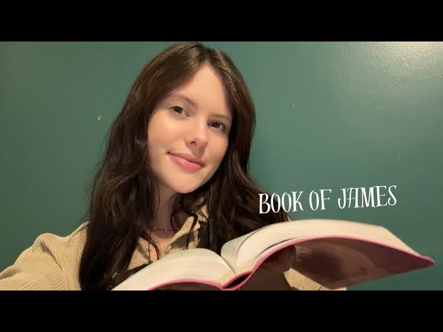 ASMR Whispered Scripture Reading For Patience & Strength | James” ✝️📖