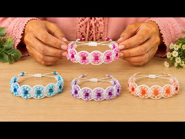 ⭐️ So Elegant! I Made This Bracelet in Under 10 Minutes 