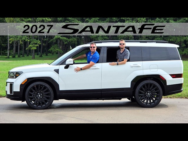2027 Hyundai Santa Fe -- Is This America's BEST VALUE 3-Row?? (Anything New?)