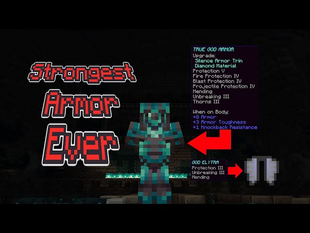 How To Create Protection 5 God Armor in Vanilla Survival (I Found a Legit Method)