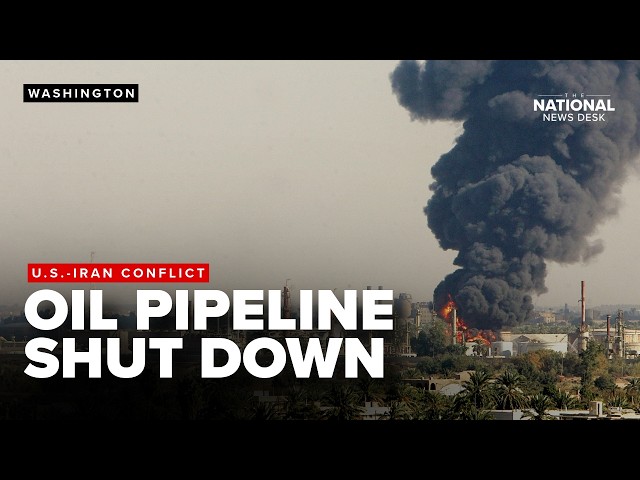 IRAN WAR | Saudi Arabia oil pipeline shuts down after attack causes fire