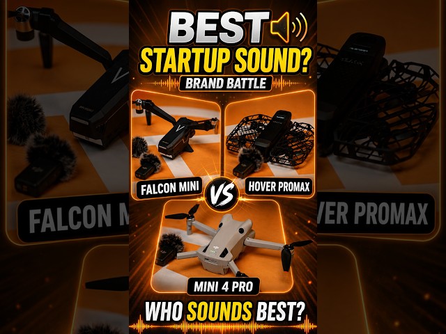 Which Drone Brand Has The Best Startup Sound?