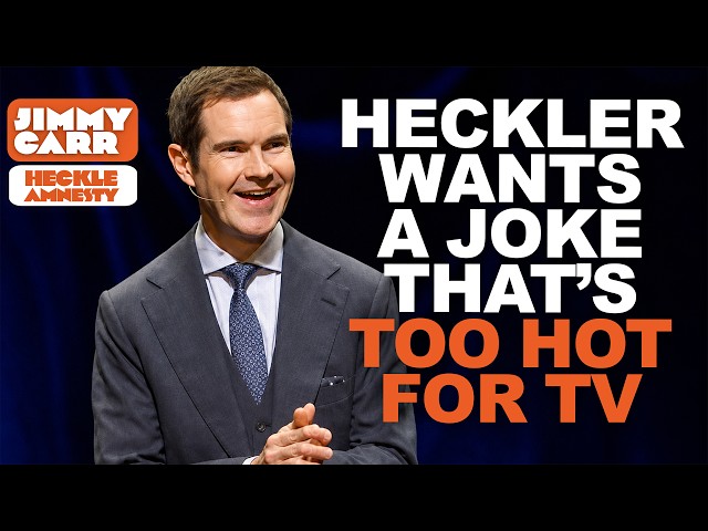 "Best Joke They'll Never Let You Say on TV?!" - Jimmy Carr Responds With The Joke He Wants to Use!