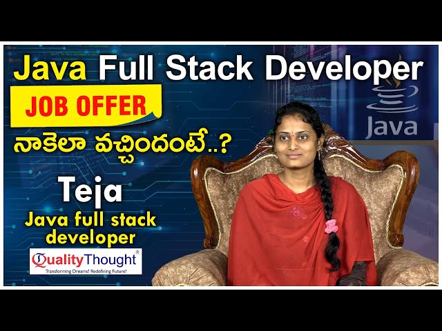 full stack java developer course in telugu | full stack java developer career | ITTV