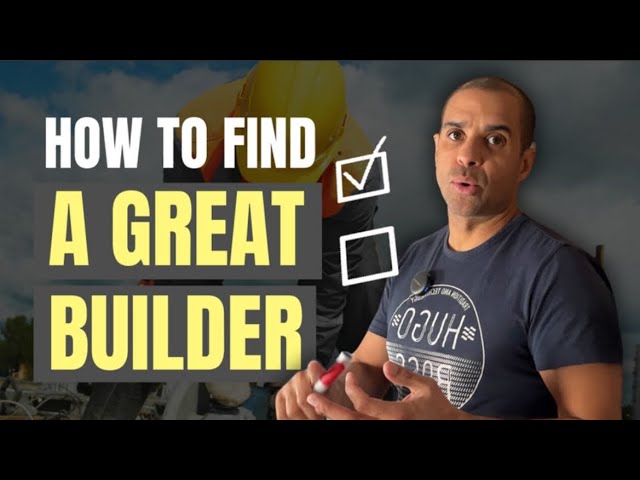 HOW TO FIND A GOOD BUILDER | PROPERTY DEAL SOURCING & BRRR