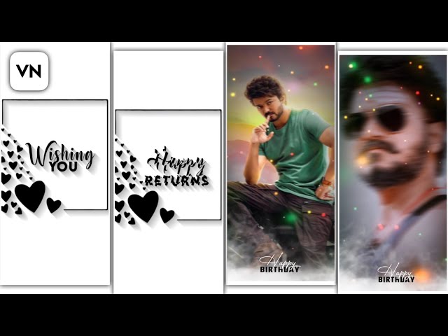 Vn Video Editor Birthday Status Editing Tutorial | Vn Video Editing | | Birthday Video Status