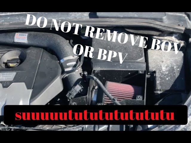How To Make Your Ford Focus ST Turbo Flutter - Mishimoto Intake - DO NOT TAKE OFF THE BOV OR BPV!
