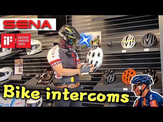 Meet the SENA Smart Helmets 🚴 | Built-in Wireless Intercom for Bikes
