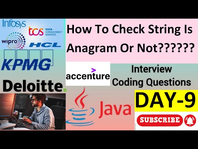 To Check  Weather Two Strings Are Anagram  Or Not Using Java And Java 8 Stream API Day-9