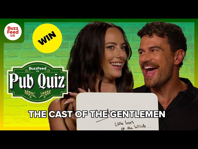 Can The Cast of The Gentlemen Pass a Pub Quiz?!