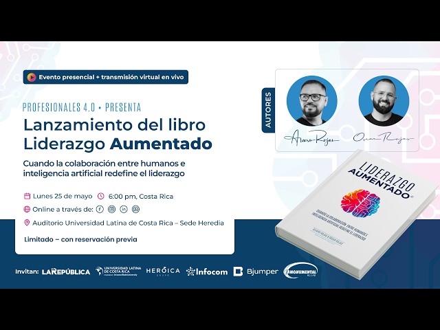 Lanzamiento del libro: Liderazgo Aumentado