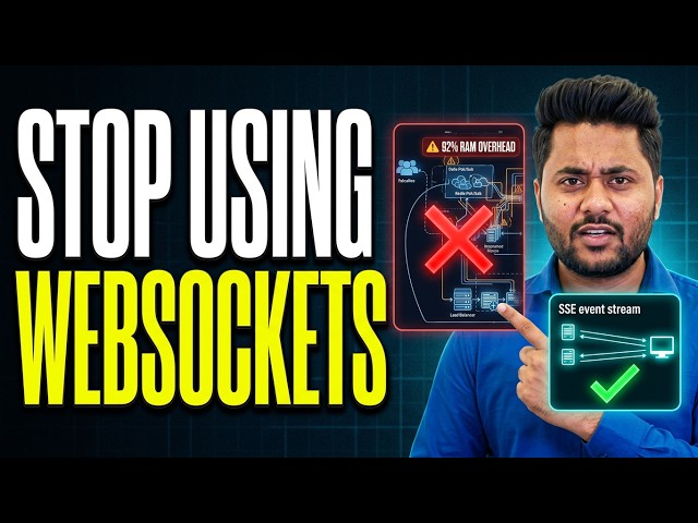 WebSockets vs SSE: The Mistake Most Devs Make😱