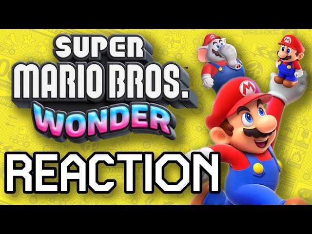 THEY ACTUALLY MADE A NEW MARIO GAME!! - Super Mario Bros Wonder + Nintendo Direct Reaction