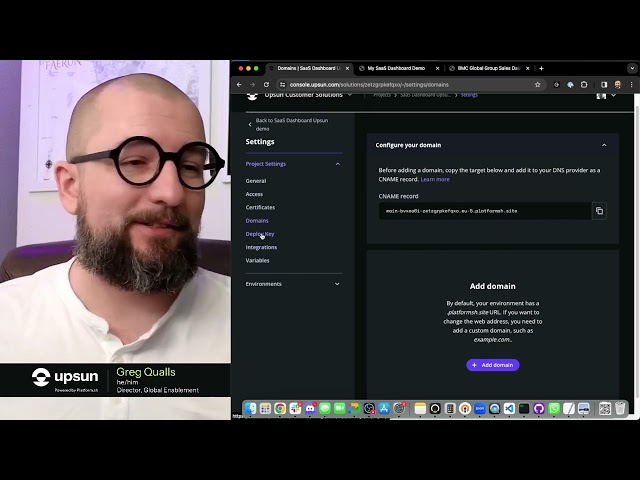 A Quick Tour of the Upsun Console   Pt  4    Settings, Access, and Integrations