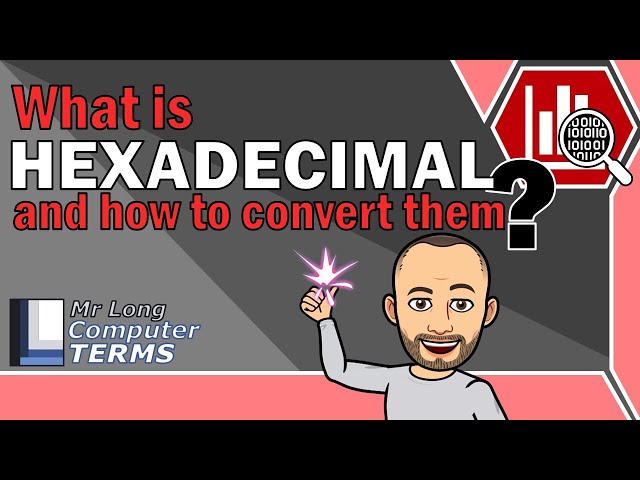 Mr Long Computer Terms | What is Hexadecimal & how to convert them?