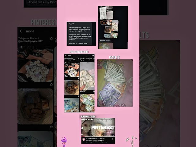 PICTURE RESULTS FROM MY SUBLIMINALS (PART 3) | MONEY EDITION