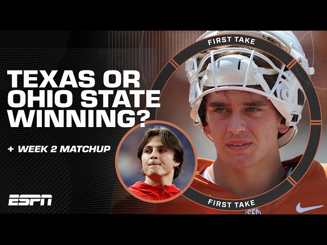 Why Stephen A. Smith is taking OHIO STATE OVER TEXAS 🔥 | First Take