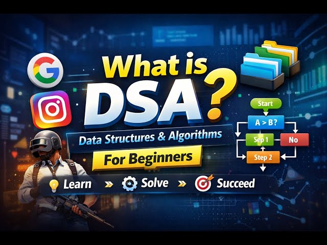 What is DSA? Data Structures and Algorithms Explained for Beginners | RR Tutorials