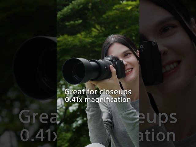 See Far, Discover More | FE 100-400mm F5.6-8 OSS | Sony | α Lens #shorts