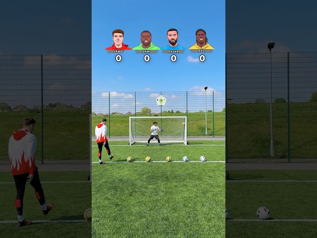 INSANE Shooting Challenge⚽️🔥
