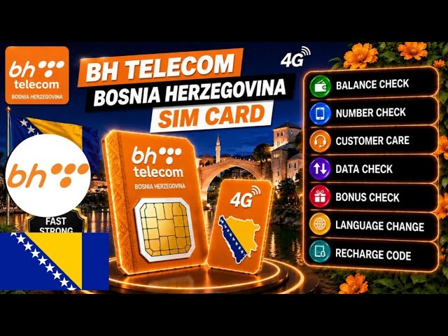 BH Telecom Bosnia SIM Card Codes 2026 | Balance Check & Recharge Code customer service #worldwork50