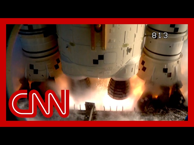 Artemis II countdown & launch: Full liftoff video
