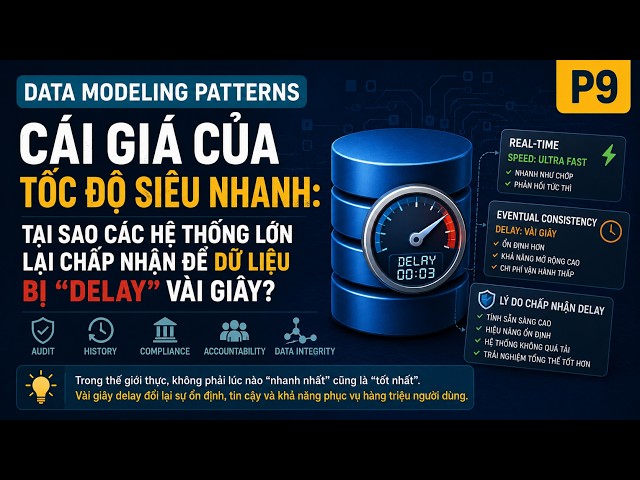 🔒🗄️ Eventual Consistency: Why large-scale systems accept "delayed" data | P9