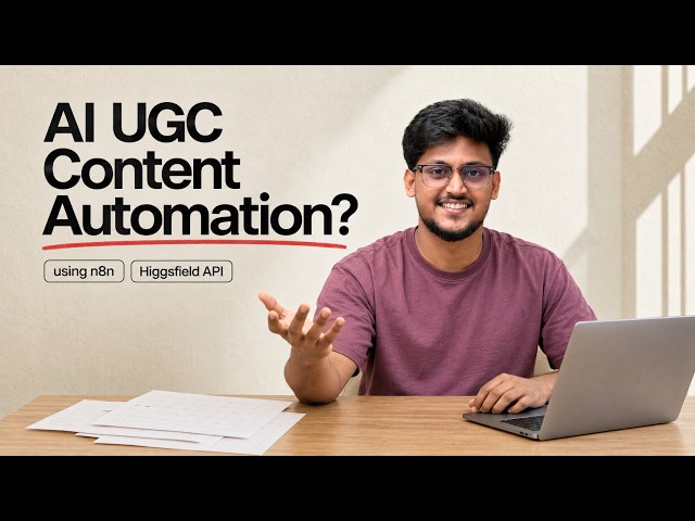 I Built an AI UGC Ad Factory with n8n + Higgsfield API