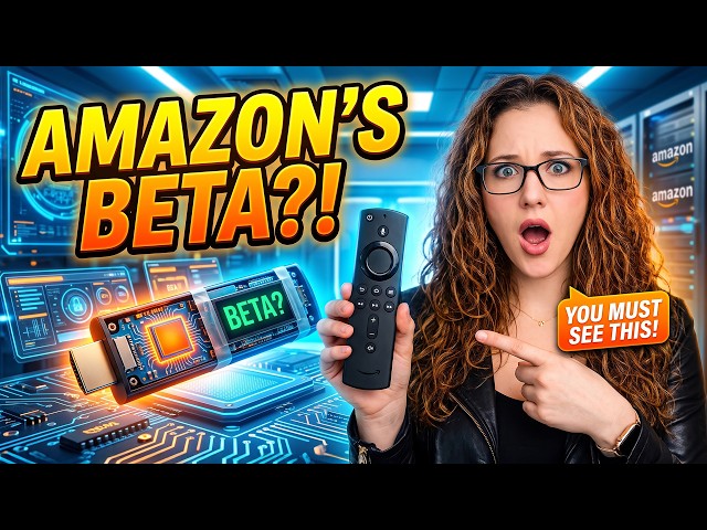 🧪 Amazon Wants YOUR Help Fixing Firesticks?! New Fire TV Beta Program