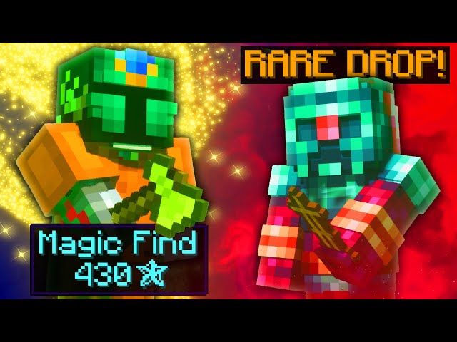 MAX Magic Find Setup VS Inquisitors (Hypixel SkyBlock)
