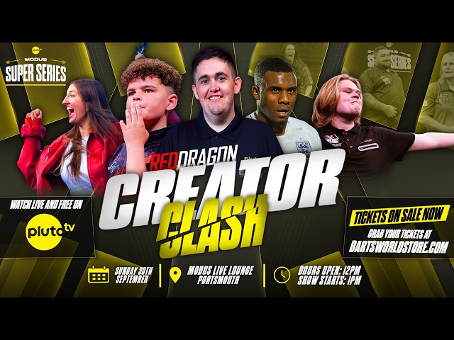 Red Dragon Creator Clash 🚨🏆 | Live Darts