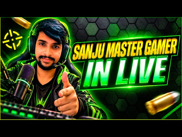 SANJU MASTER GAMER FREEFIRE STREAM #GTA5 #Stream #Telugu#MobileGaming #PCGaming #FunnyGaming #Entert