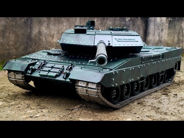 Tank 1/6, leopad 2a6 | rc action homemade