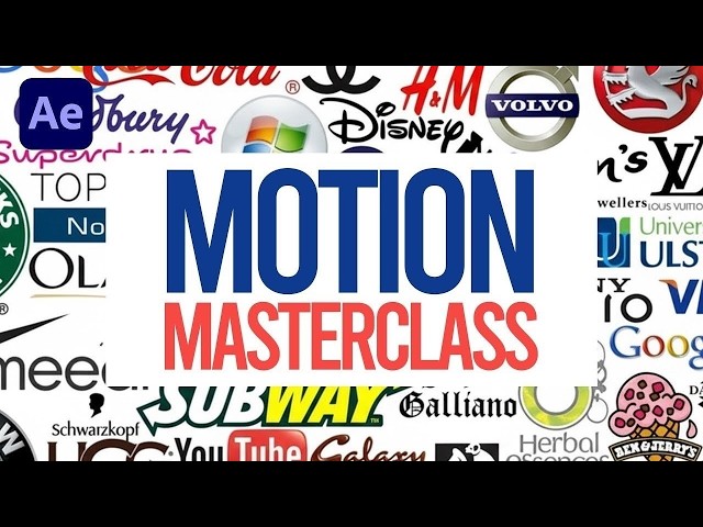 Motion Graphics Masterclass (6 Hours) – Complete After Effects Training for Beginners to Pros