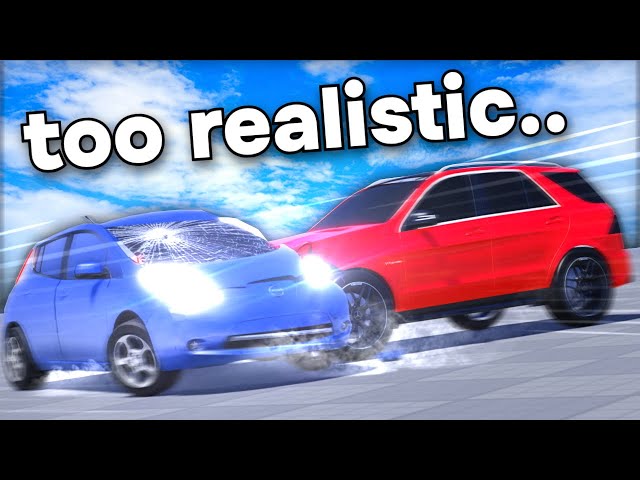 I Played the Most Realistic Car Crash Games on Roblox