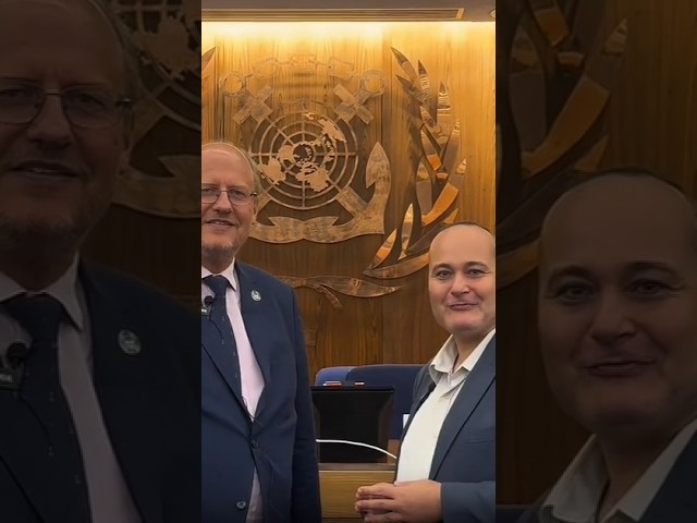 BUL going to the International Maritime Organization (IMO)-full episode coming soon!