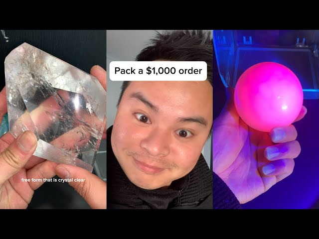 4 crystal mystery boxes, total $1,600