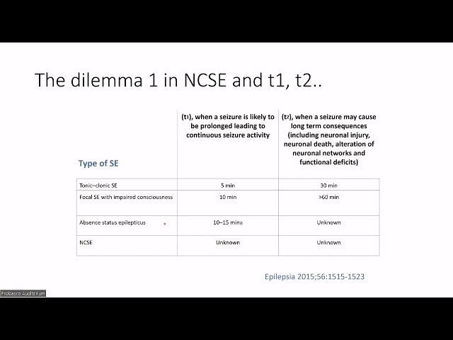 Seizing Valentins's day Delving into the Controversies of Status Epilepticus