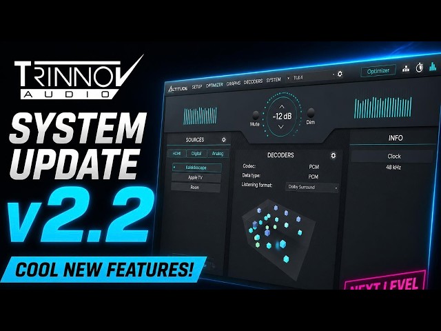 Major Features in Trinnov Software Update Version 2.2 | WaveForming 2.0!