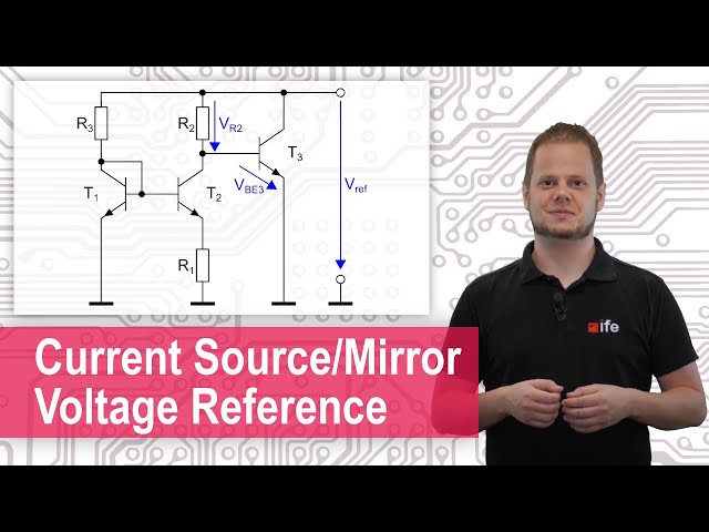 Transistor Circuits - Current Source, Current Mirror, Voltage/Bandgap Reference