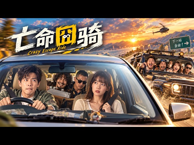【亡命囧骑】2026必看喜剧💥淳朴小伙四处奔波筹措巨款，骑行逃亡路上笑料与危机接连爆发！#movie #Chinese Drama#喜剧