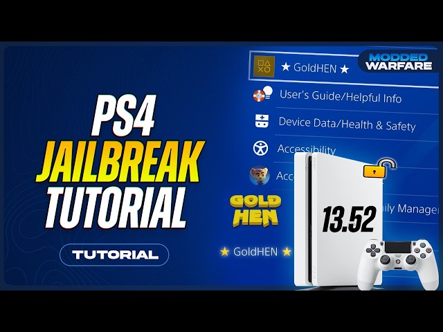 How to Jailbreak the PS4 in 2026 (13.52 or lower)